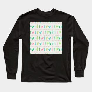 Llama cactus Long Sleeve T-Shirt